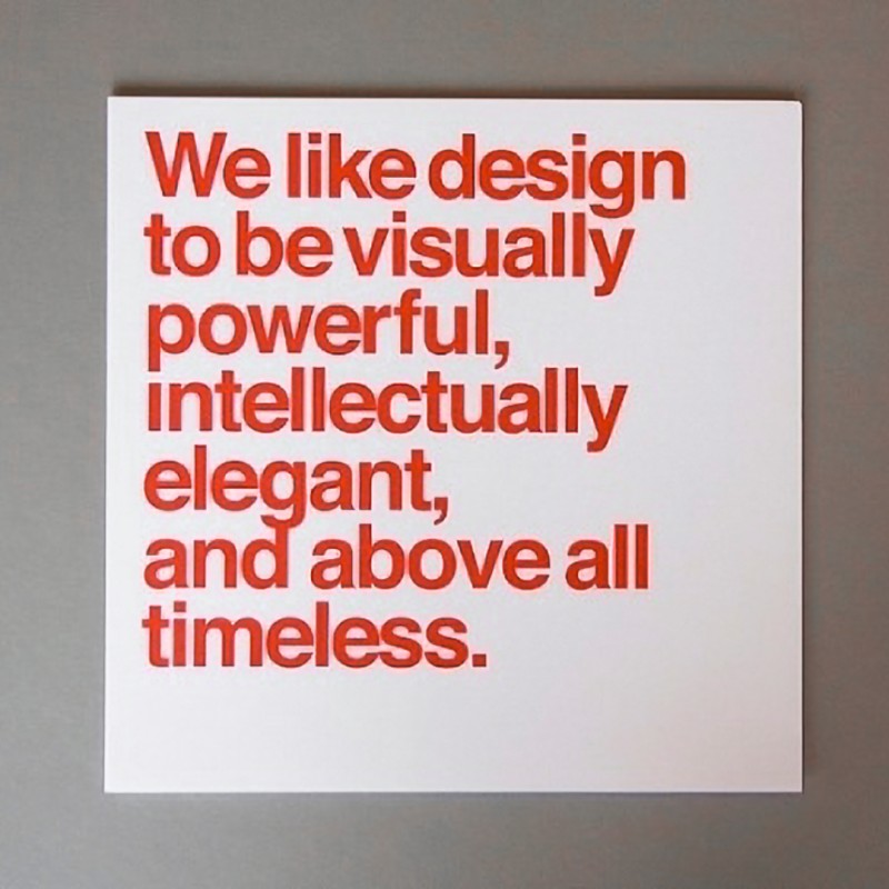 © Lella and Massimo Vignelli